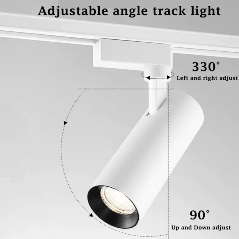 LED 30W トラックライト COB 室内用高輝度スポット - Outdoor Lighting Track のレビューと価格