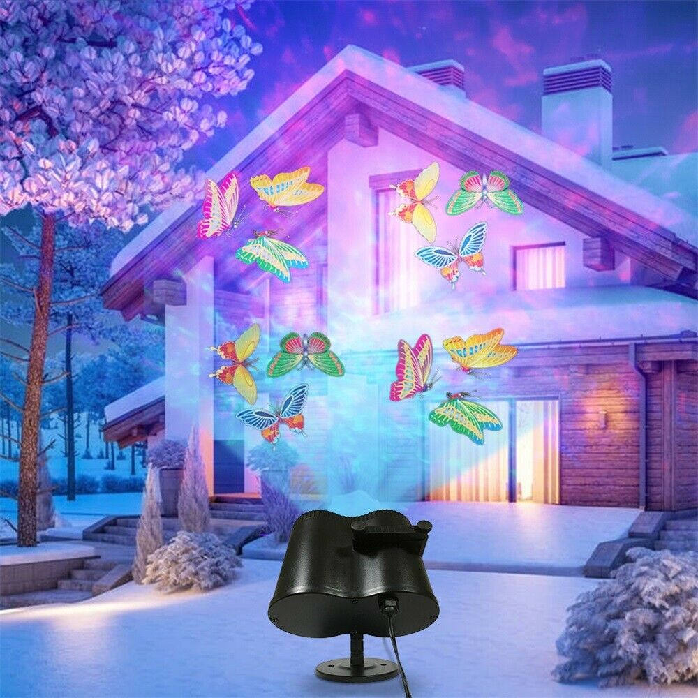 屋外の庭やホリデーシーズン、ハロウィーンなどに最適な、防水機 - Outdoor Lighting Uk のレビューと価格
