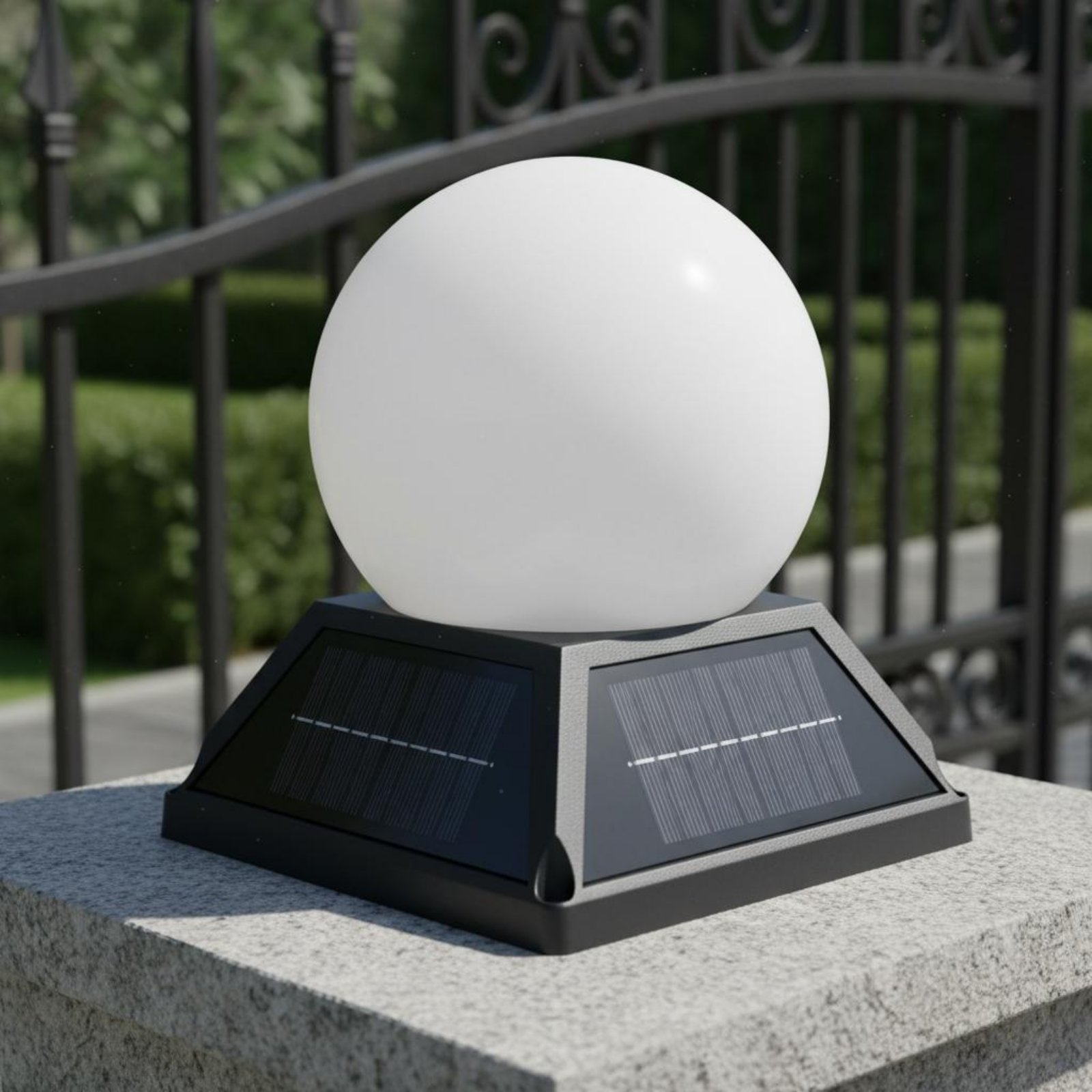 ソーラーポストキャップライトワイヤレスコントローラー制御ソー - Outdoor Lighting Wireless のレビューと価格
