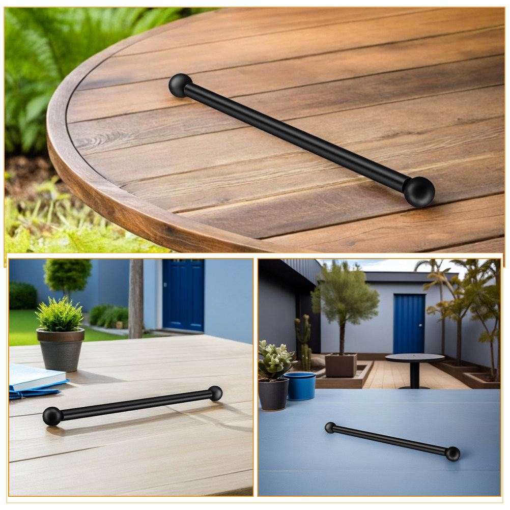 屋外用ライトポール用クロスアーム2個。長さ56cm。耐候性に - Outdoor Lighting Black のレビューと価格