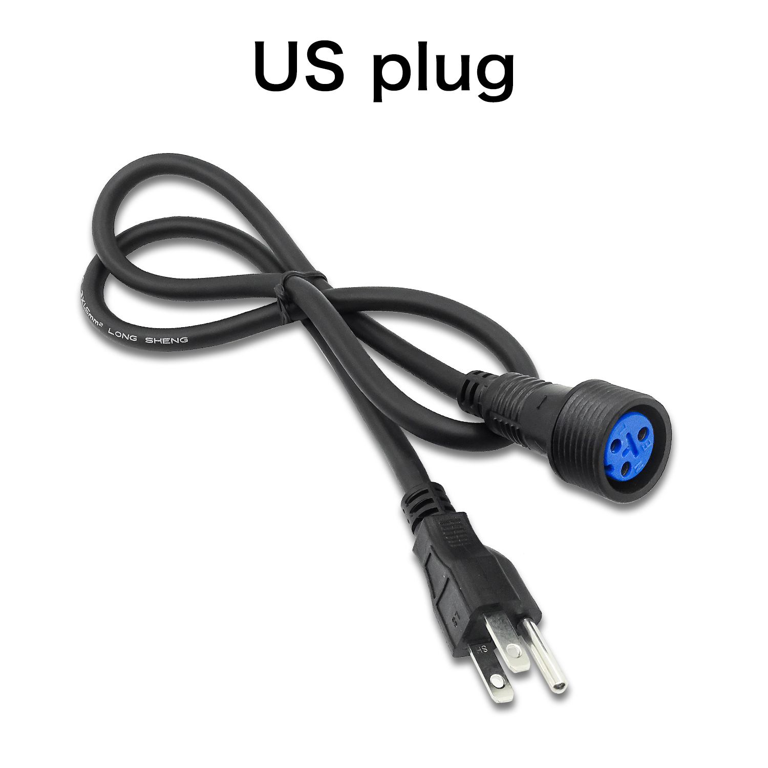 防水電源ケーブルip65,3ピン,1m,eu/us/au/u - Outdoor Lighting Uk のレビューと価格